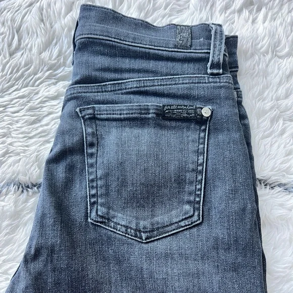 7 for all mankind skinny jeans - Picture 2 of 3